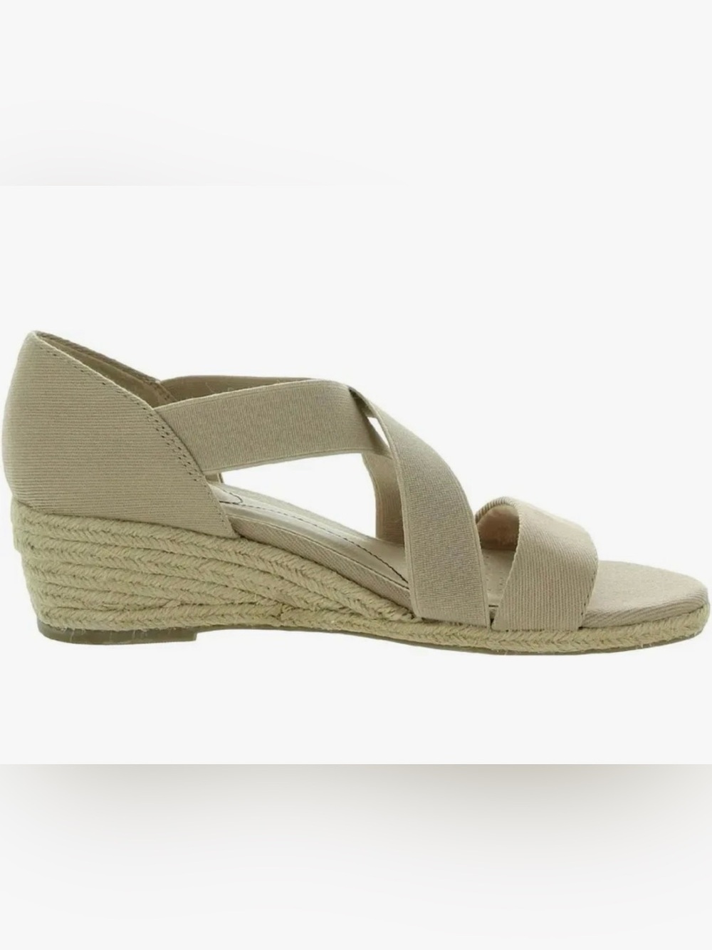 Life Stride Women's Siesta Wedge Sandal - Taupe